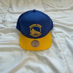Golden State Warriors Blue and Yellow Cap